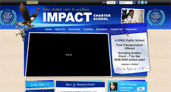 Desktop Screenshot of impactcharter.org