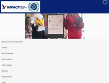 Tablet Screenshot of impactcharter.org
